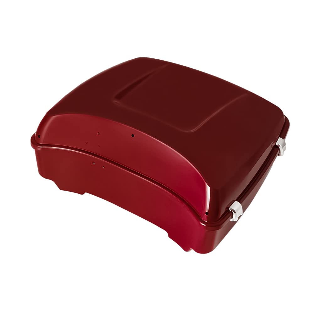 Chopped Tour Pack, Waterproof ABS Motorcycle Tour Pak for Harley Davidson Road Glide Touring Models 2014-2022 (Midnight Crimson)