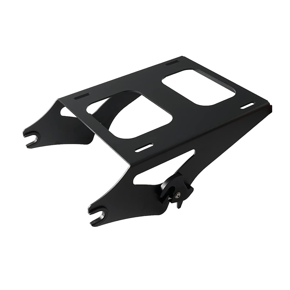 Tour Pack Pak Mounting Luggage Rack, Detachable Two Up Trunk Mounting Rack Compatible for Harley Touring Street Glide Electra Glide Road Glide Road King 2014-2022