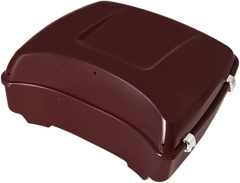 Chopped Tour Pack, Waterproof ABS Motorcycle Tour Pak for Harley Davidson Road Glide Touring Models 2014-2022 (Midnight Crimson)