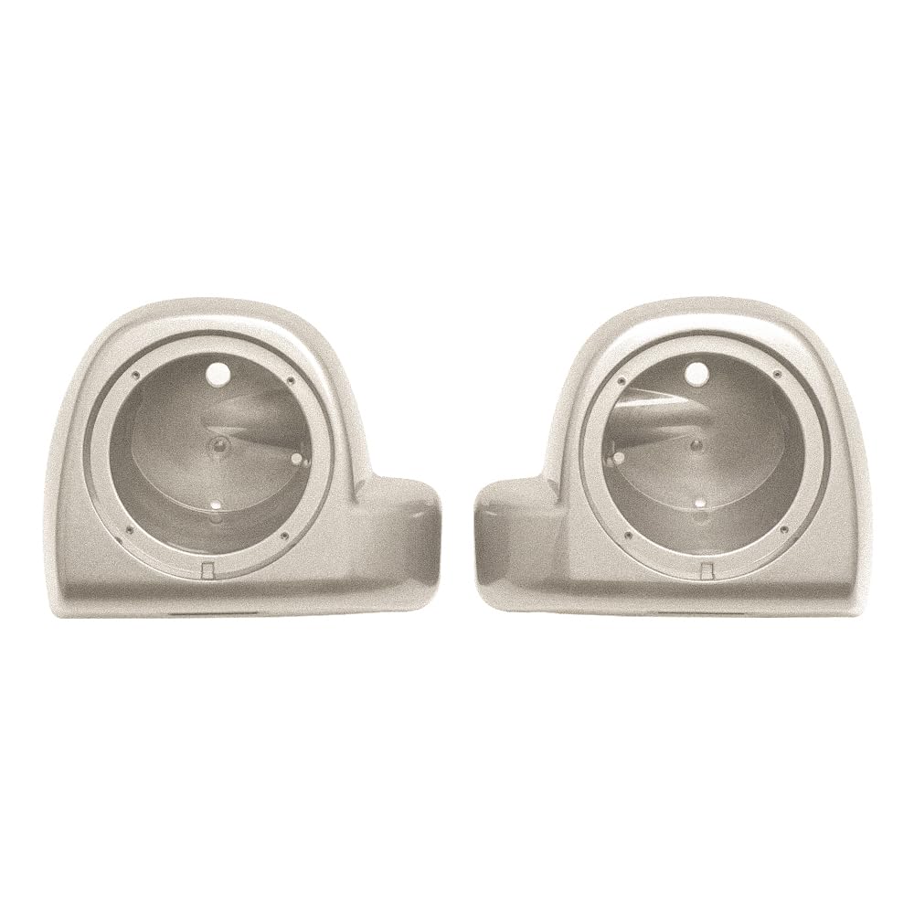 6.5" Lower Fairings Speaker Pods Fit for 2014+ Harley Davidson Touring Road Street Glide (Hard Candy Gold Flake)
