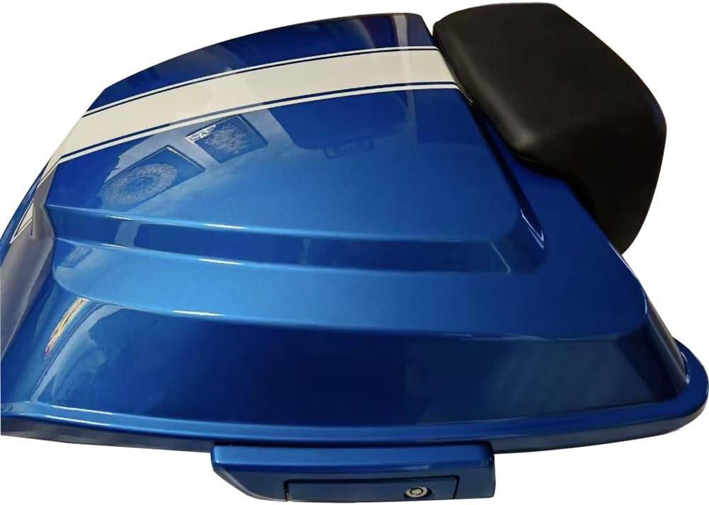 WOWHOG Fast Johnnie Color-Matched Razor Tour Pack with Backrest for 1997–2025 Harley-Davidson Touring Models