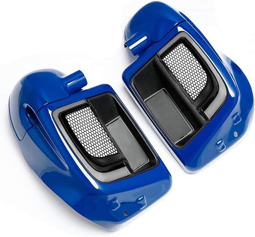 WOWHOG Color-Matched LED Lower Vented Leg Fairings with Glove Boxes for 2014+ Harley-Davidson Touring Models