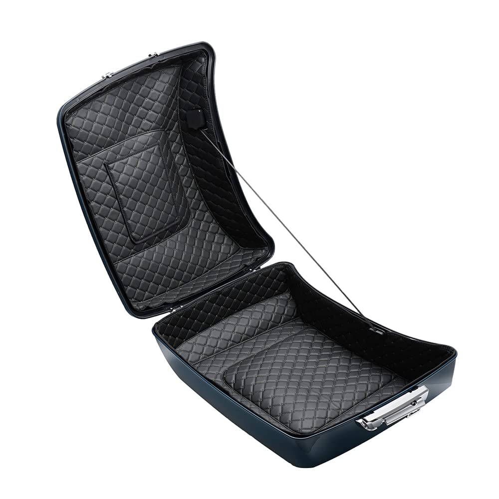 Motorcycle Tour Pack Liner Fit for 2014-2024 Harley Touring Road King Electra Road Street Glide (Razor Tour Pack(19.3"x21.3"x7"))