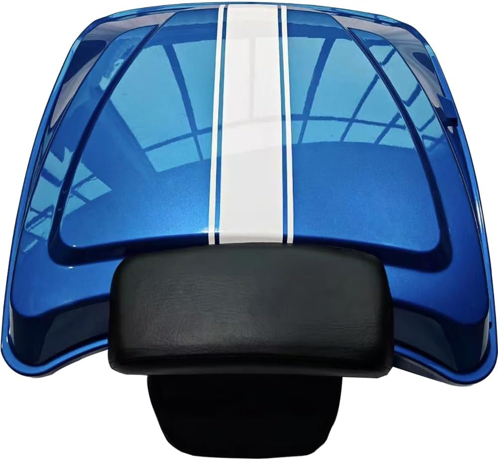 WOWHOG Fast Johnnie Color-Matched Razor Tour Pack with Backrest for 1997–2025 Harley-Davidson Touring Models