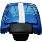 Harley Road Glide Tour Pack Fast Johnnie Razor Tour Pack Pak Trunk Backrest Pad for '97-'25 Harley Touring Road King Street Glide Electra Glide CVO models