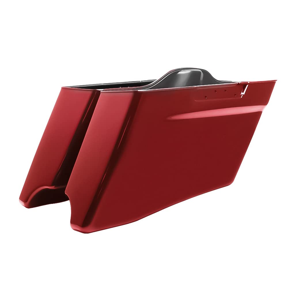 CVO Style Stretched Extended Saddlebag Bottoms for 2014-2022 Harley Touring