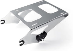 Tour Pack Pak Mounting Luggage Rack, Detachable Two Up Trunk Mounting Rack Compatible for Harley Touring Street Glide Electra Glide Road Glide Road King 2014-2022