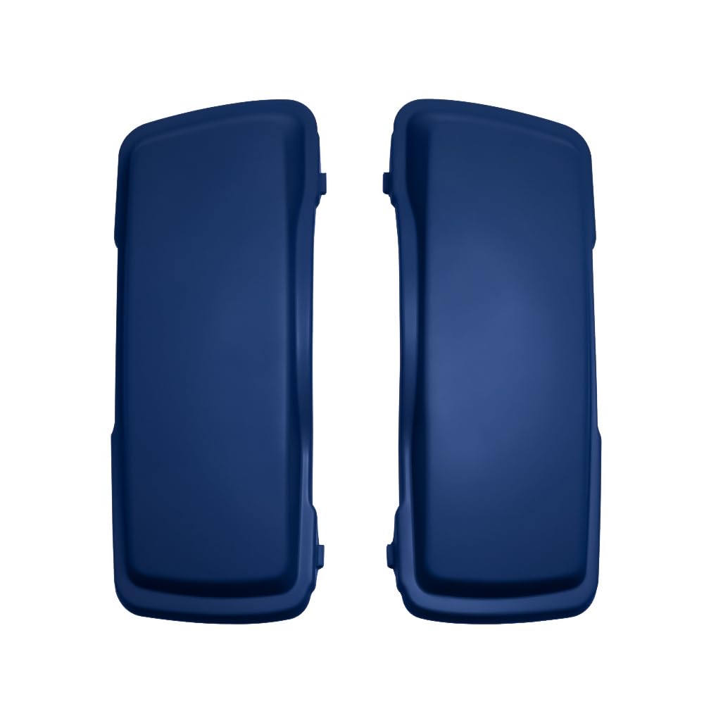 Hard Saddlebags Lids For ’93 -’13 Harley Touring (Brilliant Silver)