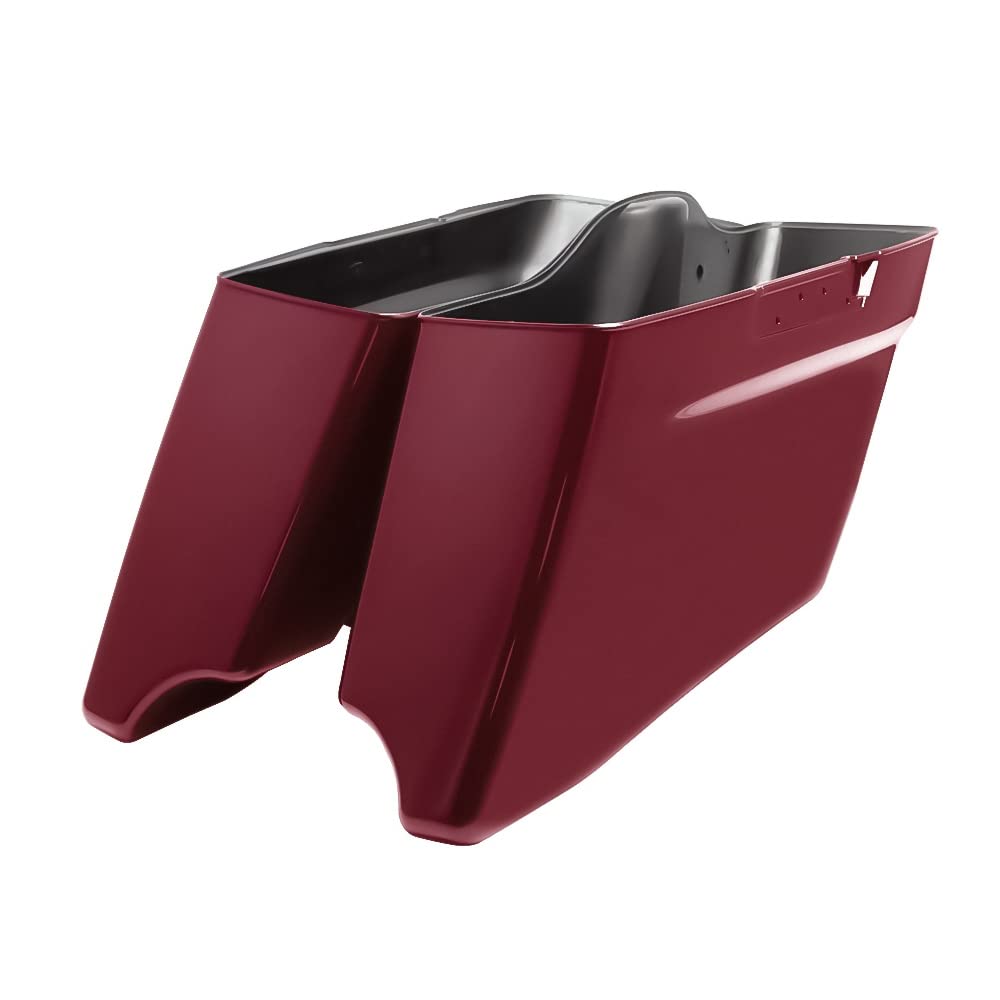 CVO Style Stretched Extended Saddlebag Bottoms for 2014-2022 Harley Touring