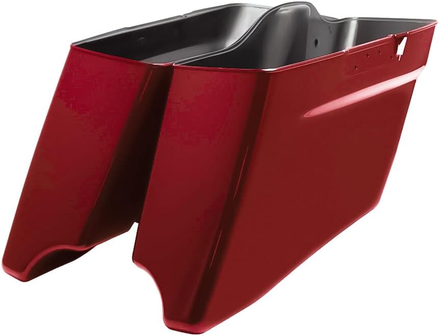 CVO Style Stretched Extended Saddlebag Bottoms for 2014-2022 Harley Touring