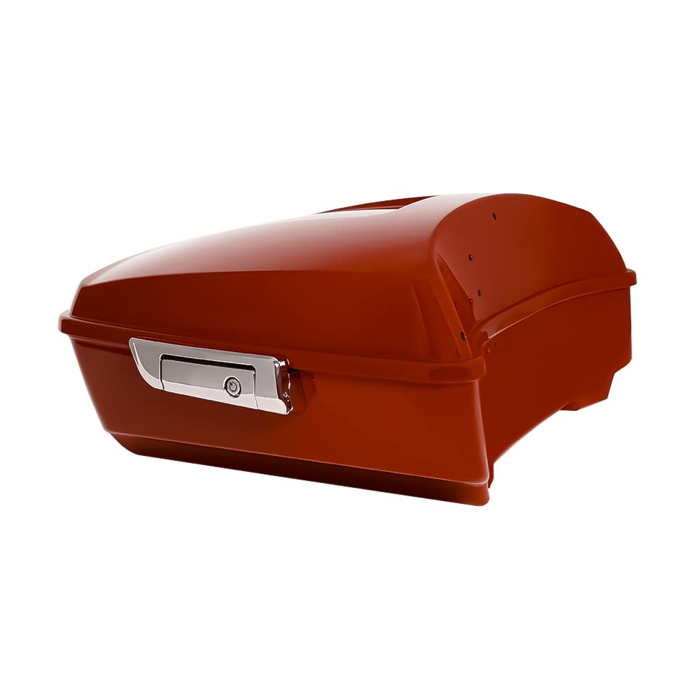 Chopped Tour Pack, Waterproof ABS Motorcycle Tour Pak for Harley Davidson Road Glide Touring Models 2014-2022 (Midnight Crimson)