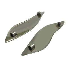 Side Wings Air Deflectors, Fairing Side Wing Windshield Compatible for Harley Davidson Electra Glide Street Glide Trike 2014-2022