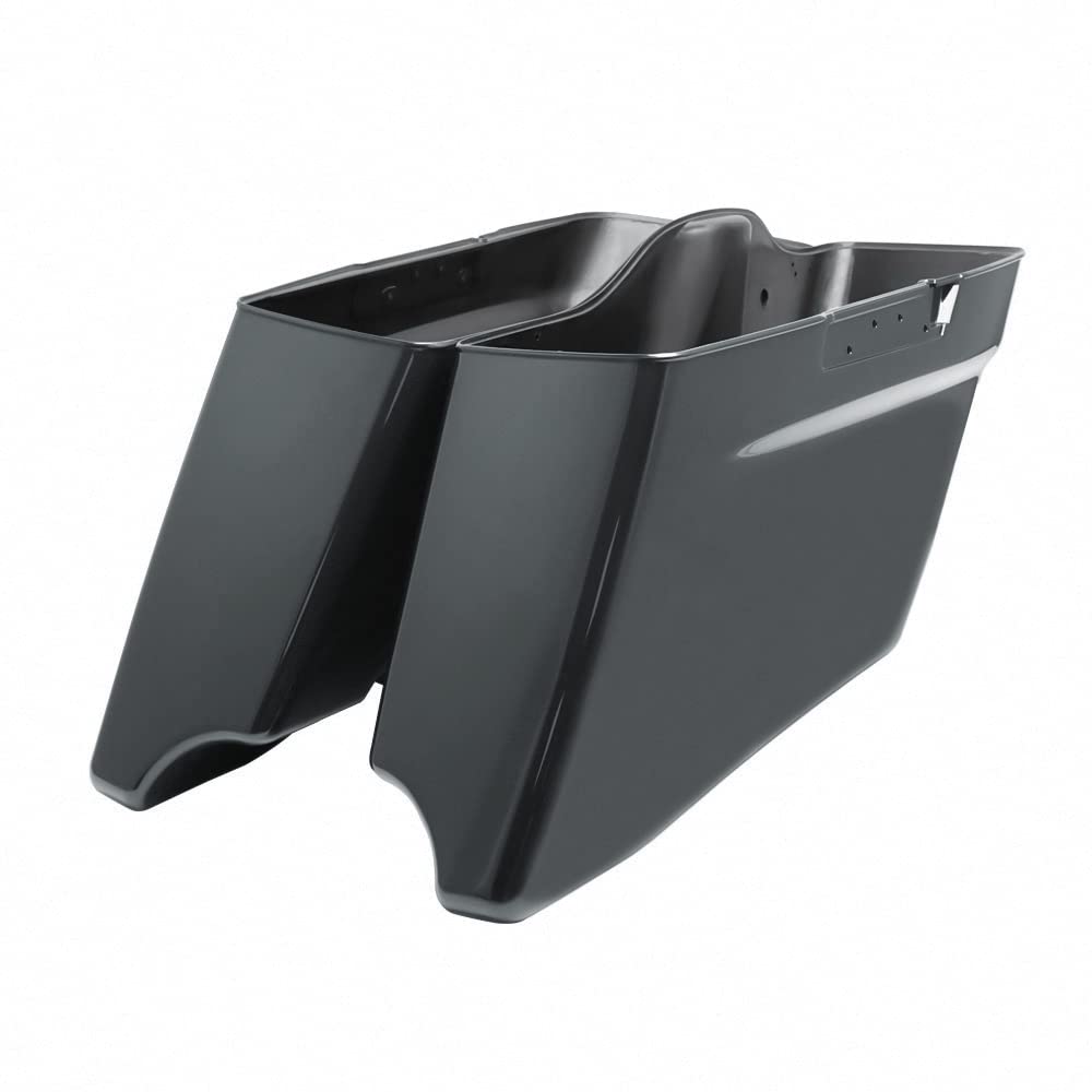 CVO Style Stretched Extended Saddlebag Bottoms for 2014-2022 Harley Touring