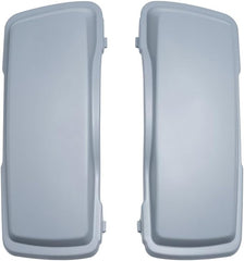 Hard Saddlebags Lids For ’93 -’13 Harley Touring (Brilliant Silver)