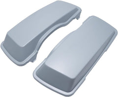 Hard Saddlebags Lids For ’93 -’13 Harley Touring (Brilliant Silver)