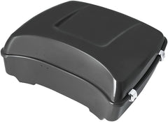 Razor Tour Pack Fit for 2014+ Harley Davidson Touring Road King, Road Glide, Street Glide and Select CVO Models (Razor Tour Pack+ Backrest Pad + Black Metal Plate, Charcoal Pearl)