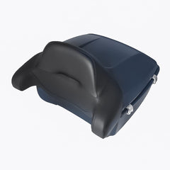 King Tour Pack with Wrap-Around Backrest for 2014+ Harley-Davidson Touring