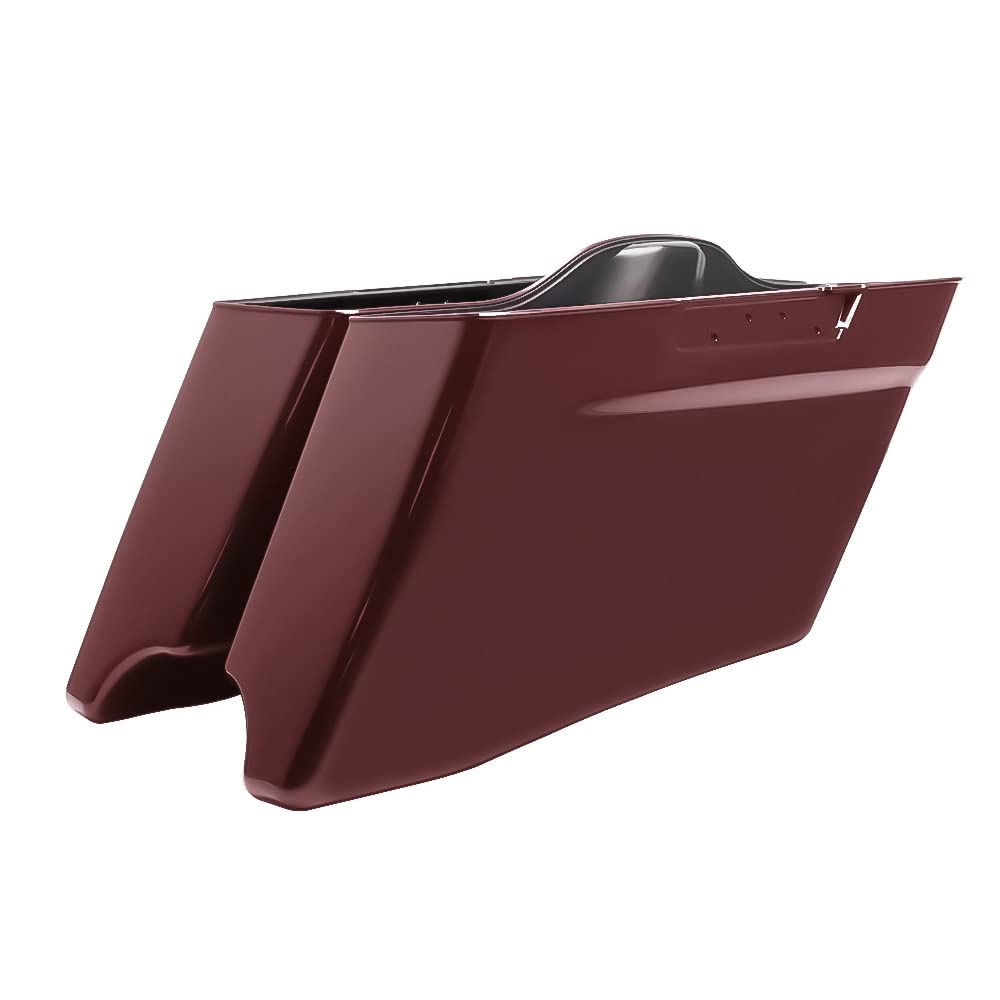 CVO Style Stretched Extended Saddlebag Bottoms for 2014-2022 Harley Touring