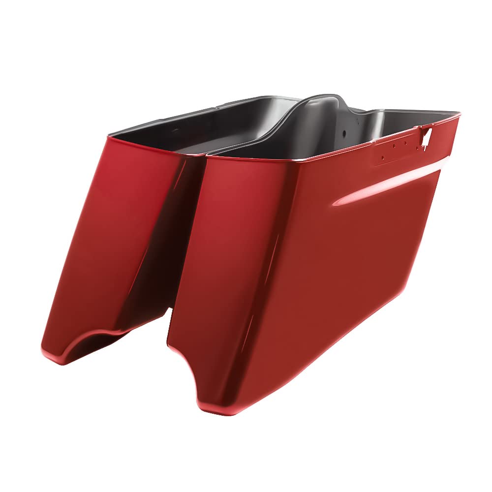 CVO Style Stretched Extended Saddlebag Bottoms for 2014-2022 Harley Touring