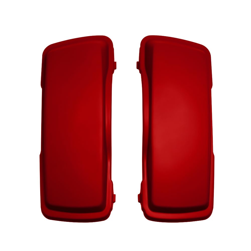 Hard Saddlebags Lids For ’93 -’13 Harley Touring (Brilliant Silver)