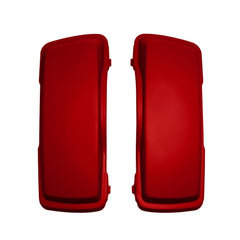 Hard Saddlebags Lids For ’93 -’13 Harley Touring (Brilliant Silver)