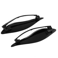 Side Wings Air Deflectors, Fairing Side Wing Windshield Compatible for Harley Davidson Electra Glide Street Glide Trike 2014-2022