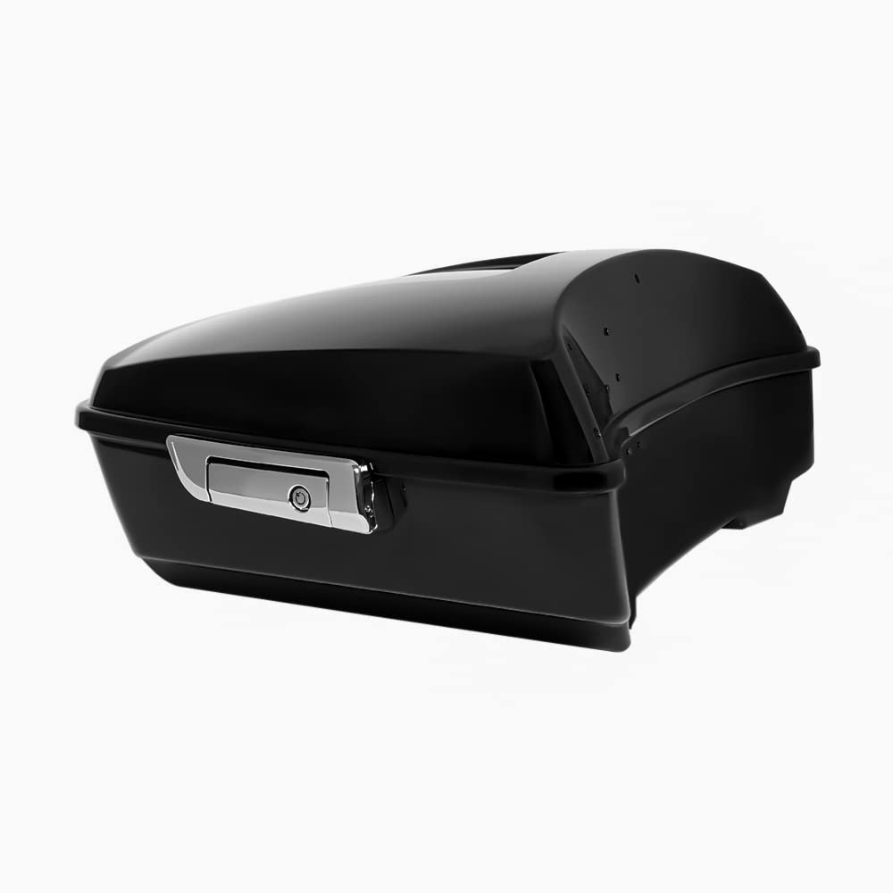 Chopped Tour Pack, Waterproof ABS Motorcycle Tour Pak for Harley Davidson Road Glide Touring Models 2014-2022 (Midnight Crimson)