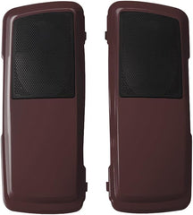 6″x9″ Saddlebag Speaker Lids Fit for ’06 -’13 Harley Touring (Black Cherry)
