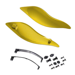 Side Wings Air Deflectors, Fairing Side Wing Windshield Compatible for Harley Davidson Electra Glide Street Glide Trike 2014-2022