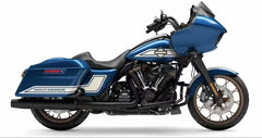 Harley Road Glide Tour Pack Fast Johnnie Razor Tour Pack Pak Trunk Backrest Pad for '97-'25 Harley Touring Road King Street Glide Electra Glide CVO models