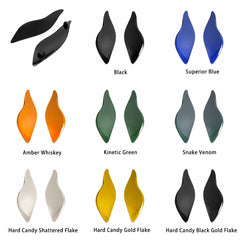 Side Wings Air Deflectors, Fairing Side Wing Windshield Compatible for Harley Davidson Electra Glide Street Glide Trike 2014-2022