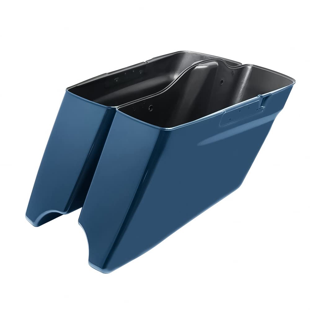 CVO Style Stretched Extended Saddlebag Bottoms for 2014-2022 Harley Touring