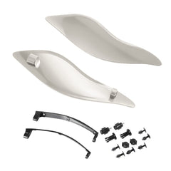 Side Wings Air Deflectors, Fairing Side Wing Windshield Compatible for Harley Davidson Electra Glide Street Glide Trike 2014-2022