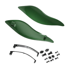 Side Wings Air Deflectors, Fairing Side Wing Windshield Compatible for Harley Davidson Electra Glide Street Glide Trike 2014-2022