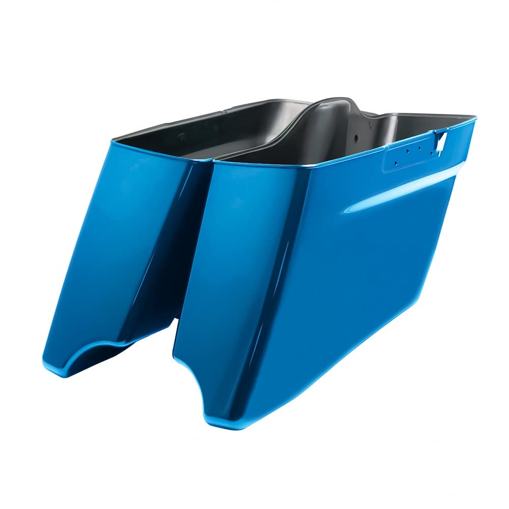 CVO Style Stretched Extended Saddlebag Bottoms for 2014-2022 Harley Touring