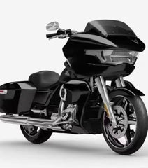 2024 RG Lower Fairing Dark Platinum Air-Cooled Lower Vented Leg Fits for 23.5-Later Harley Touring FLTRX Street Glide FLHX (Dark Platinum)
