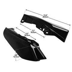 Mid Frame Air Deflector Compatible for Harley Touring Road King Street Electra Glide 2017-2022