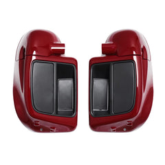 Lower Vented Fairings Kit Fit for Harley Davidson Touring Road Street Electra Glide 2014-2024 (120th Anniversary Color Block with Lines)