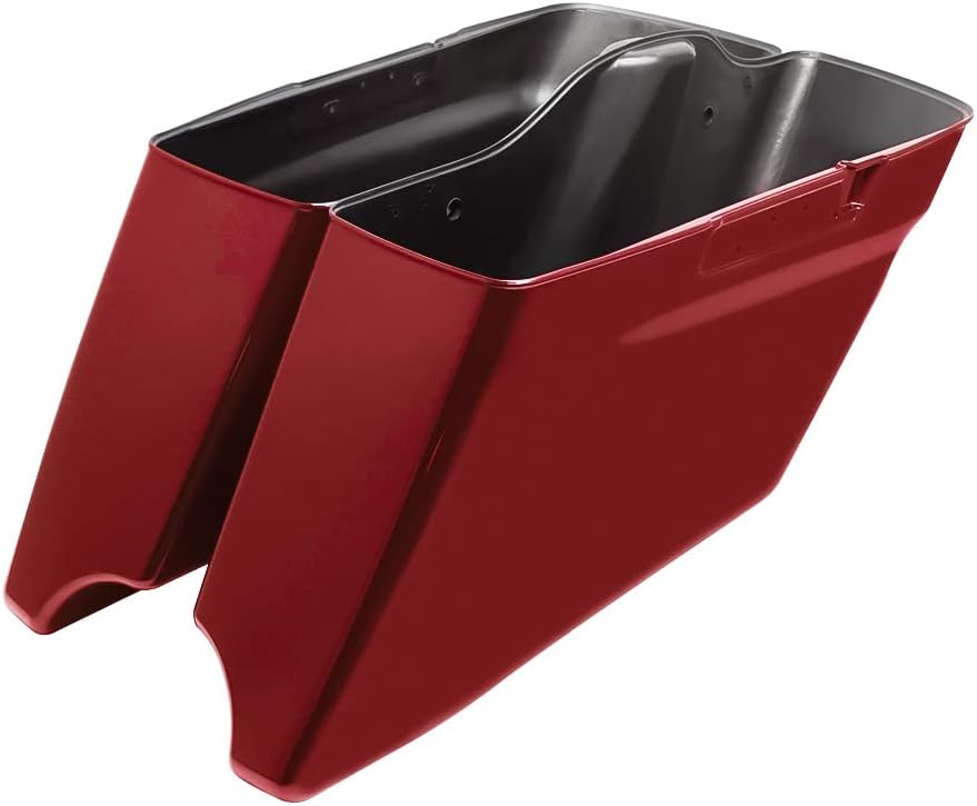 CVO Style Stretched Extended Saddlebag Bottoms for 2014-2022 Harley Touring