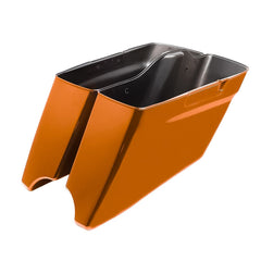 CVO Style Stretched Extended Saddlebag Bottoms for 2014-2022 Harley Touring