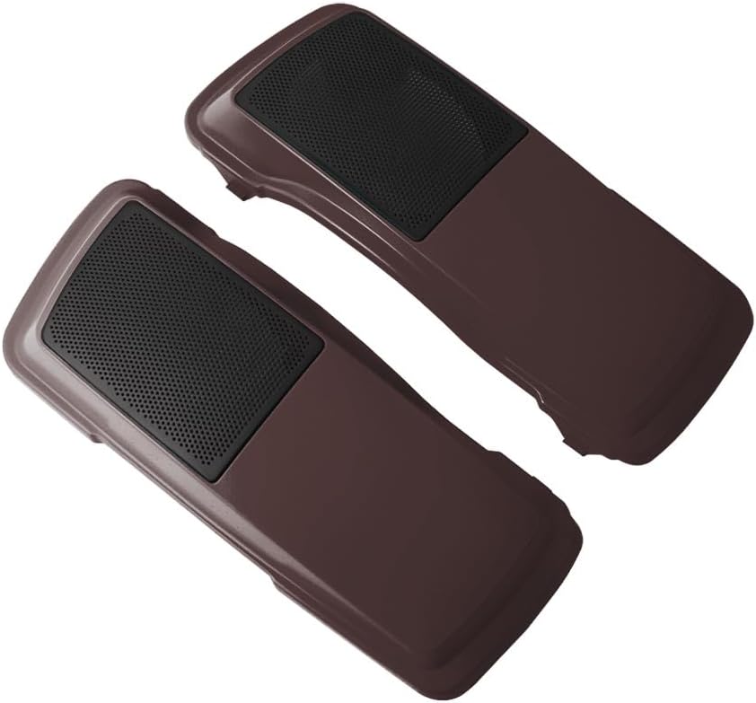 6″x9″ Saddlebag Speaker Lids Fit for ’06 -’13 Harley Touring (Black Cherry)