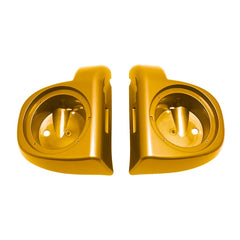 6.5" Lower Fairings Speaker Pods Fit for 2014+ Harley Davidson Touring Road Street Glide (Hard Candy Gold Flake)