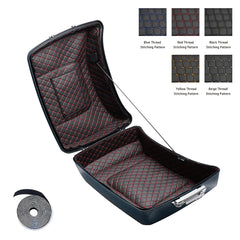 Motorcycle Tour Pack Liner Fit for 2014-2024 Harley Touring Road King Electra Road Street Glide (Razor Tour Pack(19.3"x21.3"x7"))