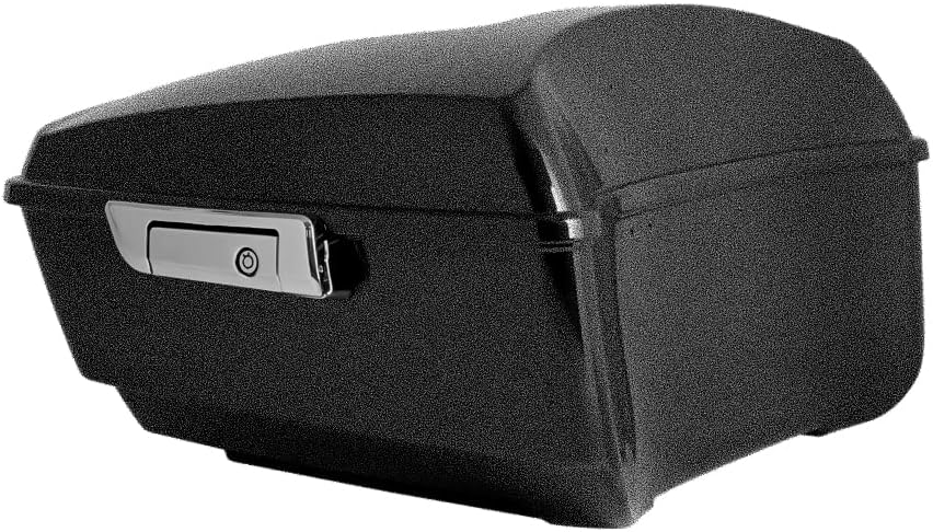King Tour Pack, Waterproof ABS Motorcycle Tour Pak for Harley Davidson Road Glide Touring Models 2014-2022 (Hard Candy Black Gold Flake)