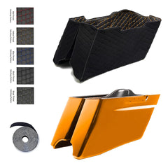 Stretched Saddlebag Liners Fit for 2014-2022 Harley Touring Road King Electra Road Street Glide Ultra Classic Hard Saddlebags (4.5" Stretched Saddlebags)