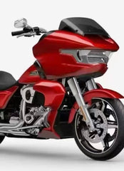 2024 RG Lower Fairing Dark Platinum Air-Cooled Lower Vented Leg Fits for 23.5-Later Harley Touring FLTRX Street Glide FLHX (Dark Platinum)
