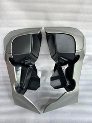 2024 RG Lower Fairing Dark Platinum Air-Cooled Lower Vented Leg Fits for 23.5-Later Harley Touring FLTRX Street Glide FLHX (Dark Platinum)
