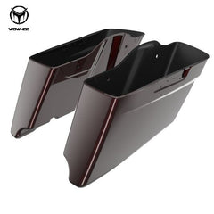 CVO Style Stretched Extended Saddlebag Bottoms for 14’ Later Harley Touring