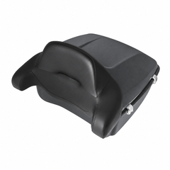 Charcoal Pearl Denim King Tour Pack with wrap-around backrest for Harley-Davidson Touring